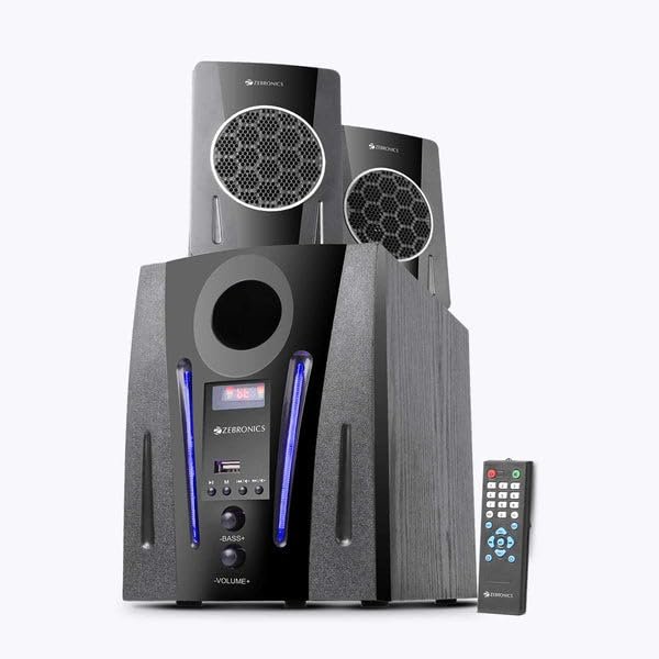 ZEBRONICS SPK-BT2150RUF COMPUTER MULTIMEDIA SPEAKER 2.1