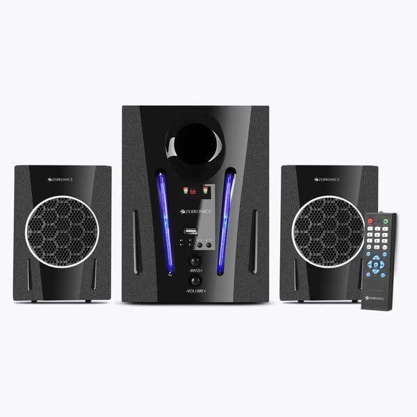 ZEBRONICS SPK-BT2150RUF COMPUTER MULTIMEDIA SPEAKER 2.1