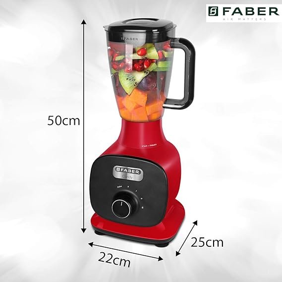 FABER MIXER GRINDER-CANDY8003J MYSTIC RED