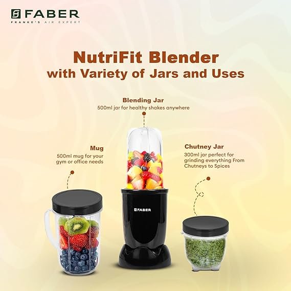 FABER-SPORTZ BLENDER FSB 3IN1NERO
