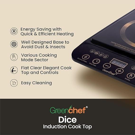 GREEN CHEF INDUCTION DICE COOK TOP