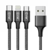 EVM 3 IN 1 NYLON CABLE