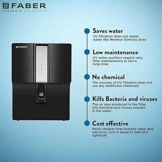 FABER WATER PURIFIER FWP XUV8000 (UV+UF+ALKALINE)