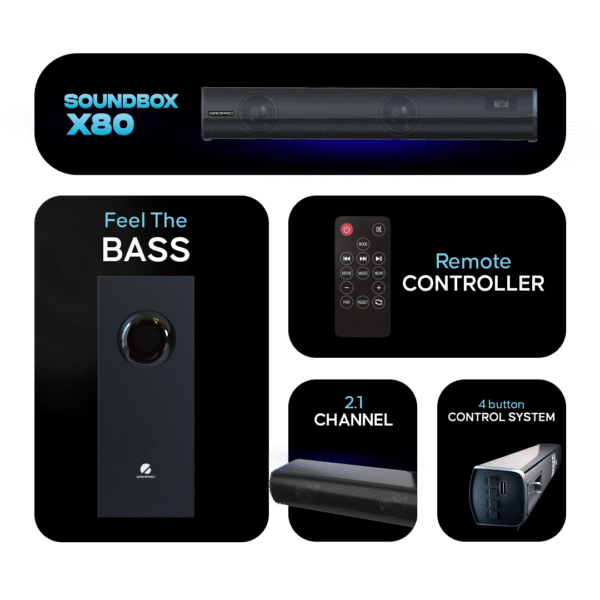 SPEAKER GADPRO 80 W SOUND BOX