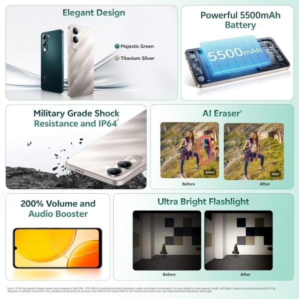 vivo y19 5G GREEN 6/128