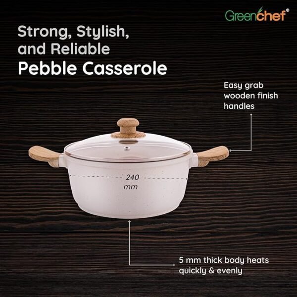 81fMVANH8pL._SX679_ GREENCHEF DIE CAST CASSROLE-PEBBLE240