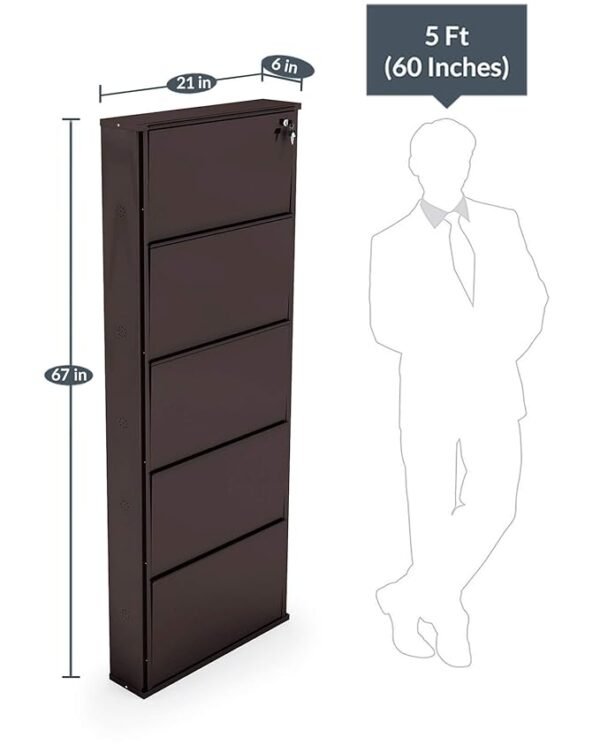 61l5RqIN6fL._SX679_ WALL MOUNT SHOERACKS 5 SHELF