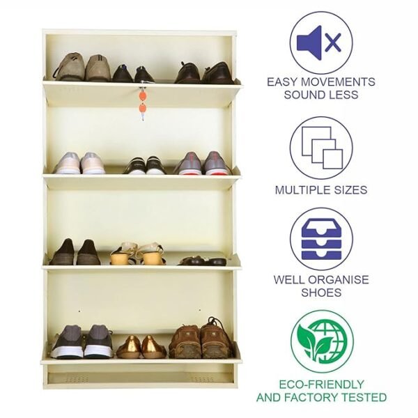 71HSFYgTvvS._SX679_ WALL MOUNT SHOERACKS 4SHELF